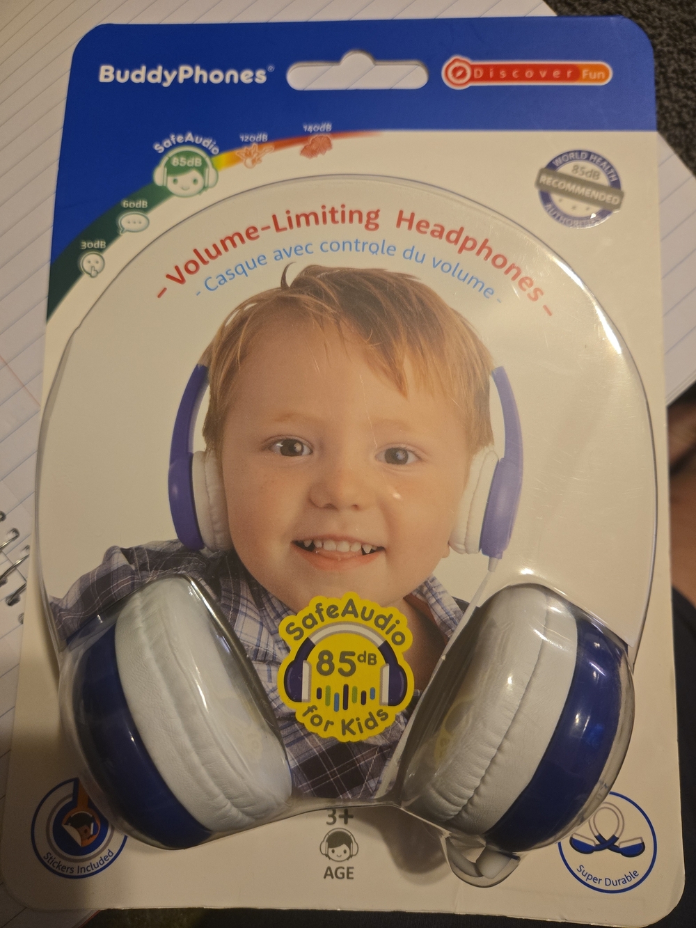 Kids Volume-Limiting Over-Ear Headphones —#414